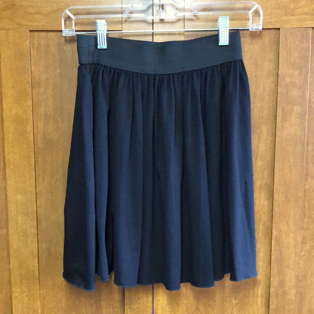 Black Fleurish skirt